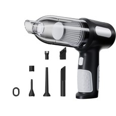 無線吸塵器 吹吸抽一體手持車用吸塵器, black, 吹吸抽一體無線吸塵器