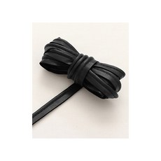 퀼트스타 엘르 스포츠 레자 파이핑, 검정, 1개
