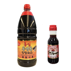 홍일점 통영굴맛장소스 / 통영굴간장 + 홍게맛장200미리, 1세트, 2L