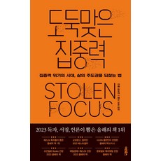 도둑맞은 집중력:집중력 위기의 시대 삶의 주도권을 되찾는 법