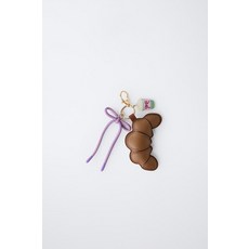 자라 크루아상 & 말차 키링 - 브라운116439