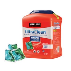 科克蘭 UltraClean 強效洗衣膠囊 清新香, 1個, 140個裝