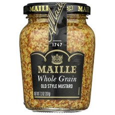 마이유 머스타드 올드 스타일 207g Maille Mustard Old Style 7.3 oz, 구식, 1개