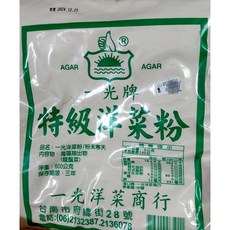 山霸 一光特級洋菜粉 寒天粉 600g, 1個
