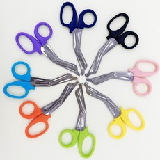 거즈 붕대 가위 간호사 14cm 병원 실습용 너스피아, 블랙, 1개