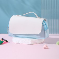 투니스 심플 집업 펜 파우치, 프리사이즈, 블루