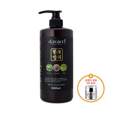다바찌 어성초 211 샴푸 1000ml 두피케어 한방샴푸 크림샘플증정, 1개, 1L