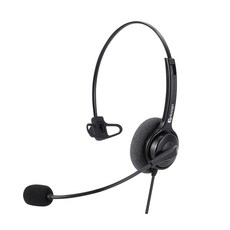 전화기 헤드셋 KJ-377 콜센터 상담사 상담용 모든기기호환, 스마트폰 연결코드