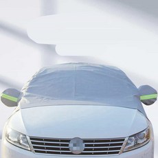 자동차 앞유리 커버 햇빛 차단 먼지 방지 방수 기능 차량용 덮개 스크래치 보호, 그레이 타입A