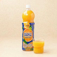 노브랜드 고칼슘 오렌지주스, 2개, 1.5L