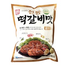 (무)(냉동)한성전통떡갈비맛골드II 1kg, 3개