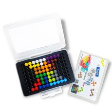 [퍼즐리아 기획상품] 두뇌건강 구슬퍼즐 2단계 (추천대상 : 유치 초등 노인_펜토미노), 1개