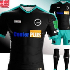 (올핀) 멜레 - 센터플러스 검정민트 축구유니폼 반팔+쇼트상하세트/승화전사유니폼/사이즈 55-120