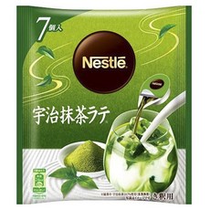 네슬레 포션 우지말차라떼 7개입 녹차라떼 베이스, 11g, 1개