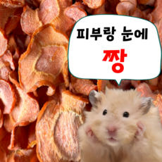 [BEST] 제주도산 건조 당근 햄스터 이갈이 간식, 1개, 10g