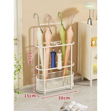 雨傘架 雨傘收納架 雨傘置物架 傘架 家用雨傘架 辦公室雨傘架雨傘架收納架子家用傘架落地商用雨傘桶門口掛放傘置物架裝傘, 1個, 白色大號