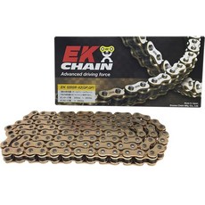 日本 EK CHAIN 520SRX2 黑金 黃金 QX環式 油封鏈條 120L, 1個, 黃金520SR-X2 120L,520SR-X2