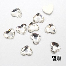 가성비 하트 네일스톤 10mm 3개입, EF 3-7. 하트10mm 핑크, 3개, 핑크