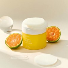 청귤 비타c 패드 모공 딥비타 여드름 토너 패드, 1개