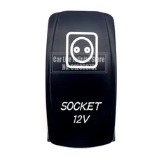 12V 24V 20A 자동차 보트 토글 로커 스위치 방수 파란색 LED 빛 5Pin ON-OFF SPST 해양 ATV 트럭 트레일러, 55 OCKET12V