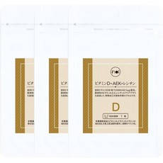노이 비타민 D 보충제 AEK + 레시틴 3팩 세트 비타민 A E K 지용성 영양 기능 식품, 사이즈, 3개, 상품 상세페이지 참조