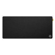 SteelSeries 스틸시리즈 QcK L 퍼포먼스 컨트롤 게이밍 마우스패드 — 부드러운 글라이드를 위한 추가 밀도 로우 프로파일 엣지 스티칭 미끄럼 방지 네오프렌 고무 베이스, Control_165121, 엑스라지