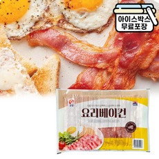 요리베이컨 슬라이스 베이컨 사조오양, 1개, 1kg