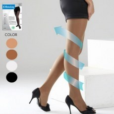 [로지프로] 의료용 정맥류 팬티스타킹 검정스타킹, 커피/L