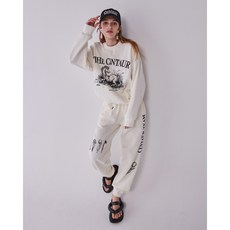 The Centaur 22FW EVERY FLOWER 運動褲_IVORY