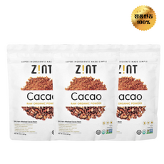 2+1 진트 무가공 유기농 분말 카카오 227g, 3개
