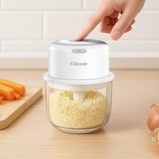 FK 무선만능다지기 전동 마늘분쇄기 채소 야채 미니초퍼 유리믹서기