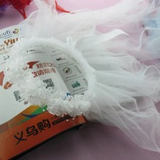 達通 台灣現貨 女童仿真花花朵LED發光花環 兒童造型頭飾 女寶寶週歲生日 婚禮花童禮服拍照配飾, 花環頭紗, 1個