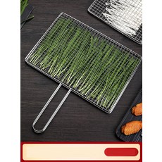 스테인리스 생선구이기계 그물 클립형 야채 생선그릴, 1. 기본형 20x30cm