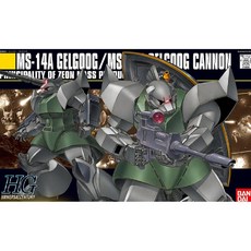 반다이 HG HGUC MS-14A/C 겔구그 캐논 건담 프라모델, 1개