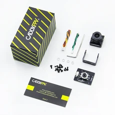 크로스오버 HD FPV 레이싱 카메라/스네일 CADDX 플랫 헤드 브라더 2세대 라텔 고속 비행에 적합, 02 black