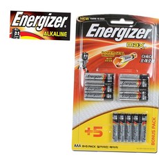 CoCoPink / ( 에너자이저 맥스 AAA건전지 13팩 LR3 밧데리 보존10년 )