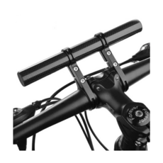 자전거 확장 브라켓 핸들 마운트 익스텐더 블랙 카본 튜닝 라이딩 라이트 거치대, 소형블랙, 1개