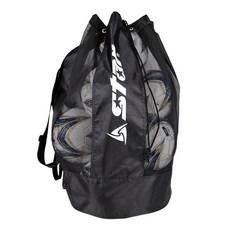 스타 볼 10개입 가방(블랙) ST610-03 농구공 축구공 수납백, 1개, Black