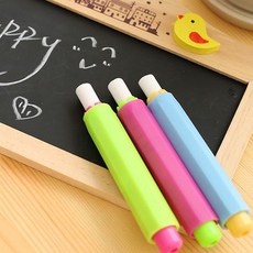 원하는 만큼 뽑아쓰는 샤프식 분필케이스 크레용꽂이 5개, 색상랜덤1P