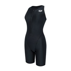 아레나 수영복 여성 일반 집업 4부 반신 실내 풀업2 클로즈백 BLK 브라캡별도