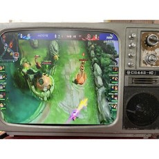 옛날 티비 레트로 복고 장식 소품 인테리어 복고풍 빈티지 아날로그, A. 14인치 LCD+U디스크