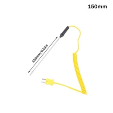 TLTL50C 1200C K형 열전대 센서 플러그 100150200300500mm 프로브 센서 와이어 케이블 온도 조절기 포함