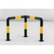 안전 구조물 코너 가드 난간 안전말뚝 L형 이중 소화전, L형 76x500x500x600x1.5