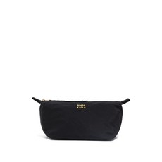 빔바이롤라 탑 지퍼 로고 스트랩 메이크업 파우치