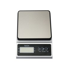 Kolin 廚房料理秤 不鏽鋼秤面 LCD夜光螢幕, KWN-DL285FD
