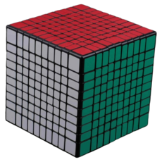 小小店舖 聖手 十階 黑色魔術方塊 10階 速解 SS魔方 高階益智玩具, 黑底