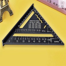 각도자 작업용품 툴존 목공용 방안 삼각자 18cm 전문가용 스피드스퀘어