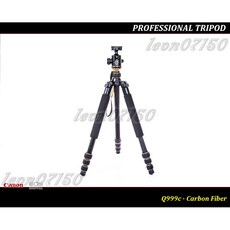 [限量促銷] 新款輕裝時代 Q999c 碳纖維三腳架超穩固.單腳架.可反折(送一堆贈品), 1個
