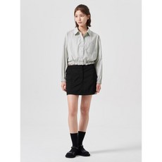 매장정품 에잇세컨즈 8SECONDS 포켓 치마바지 블랙 324825LY25 206350