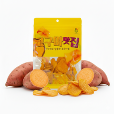 바삭하고 달콤한 고구마맛집 고구마칩, 4개, 100g